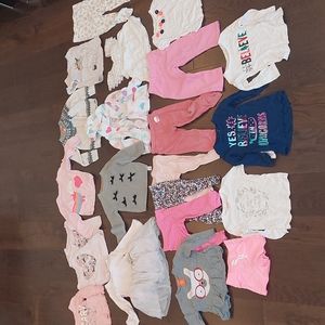 2T toddler Girl,sweaters, T-SHIRTS,dress,pants, clothes package,22 pieces